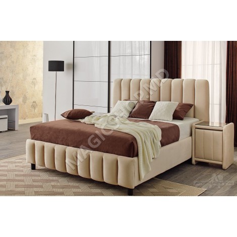 Кровать Ambianta FANCY Зеленый 140x200cm