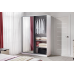 Dulap Ambianta HAPPY Alb 150/180/200x200x58cm