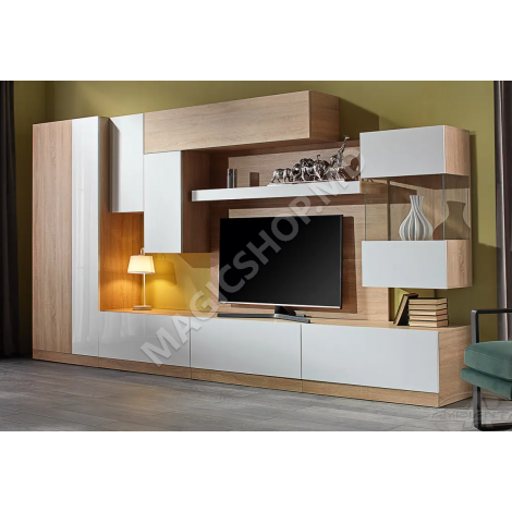 Living Ambianta PALERMO 2,95 m Alb-Bardolino