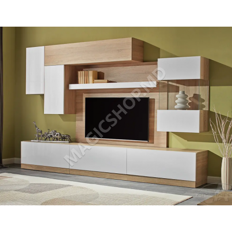 Living Ambianta PALERMO 2,95 m Alb-Bardolino