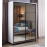 Dulap Ambianta TORINO 160x224x58 cm Alb; Grafit; Sonoma inchis