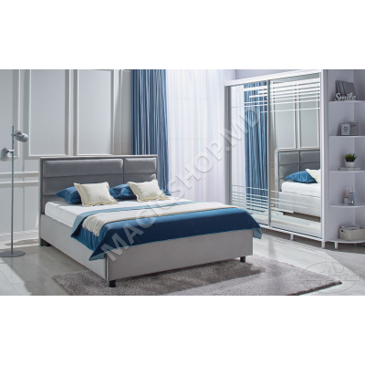 Кровать Ambianta Amigo 140/160x200 см  Серый