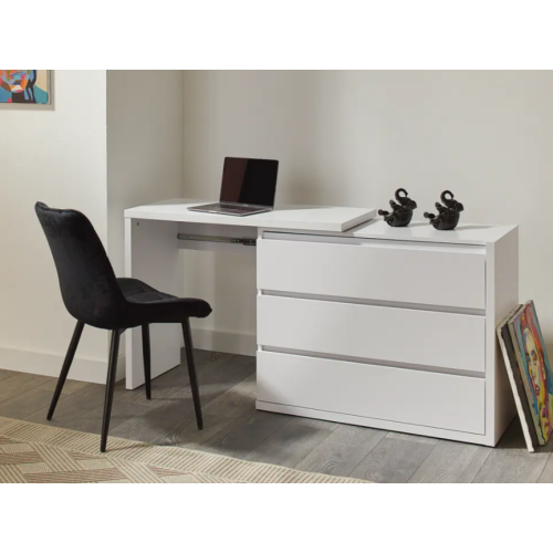 Comoda Ambianta EXTENSIBILA Alb/Wenge