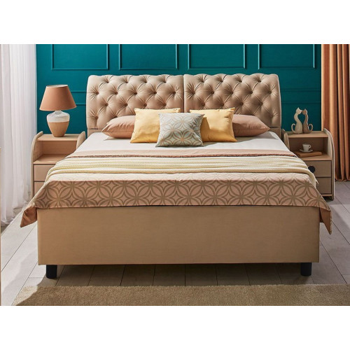 Pat Frankfurt 160x200 cm+Saltea Salt Confort Clasic 160x200x20 cm