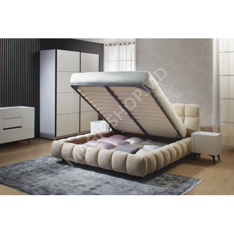 Pat Space 180x200 cm+Saltea Salt Confort Lux 180x200x22 cm