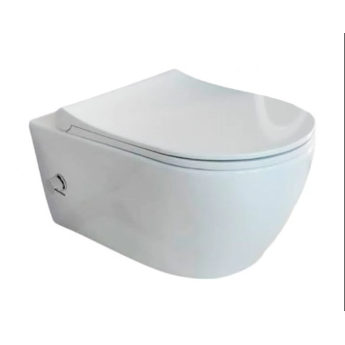Vas WC suspendat QUARTER DEEP, cu functie de bideu, fara capac
