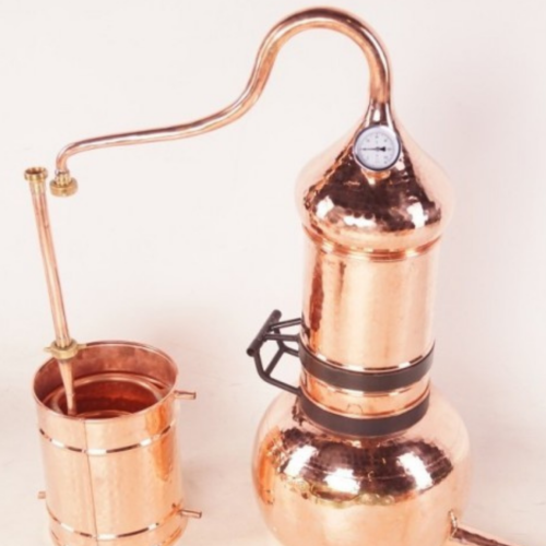 Alambic din cupru pentru tuica 60 l