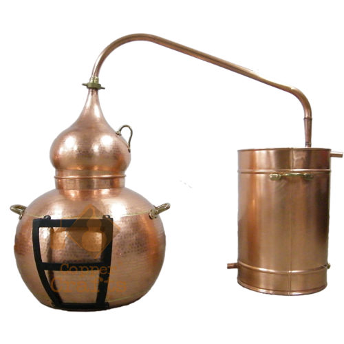 Alambic din cupru pentru tuica 100 l