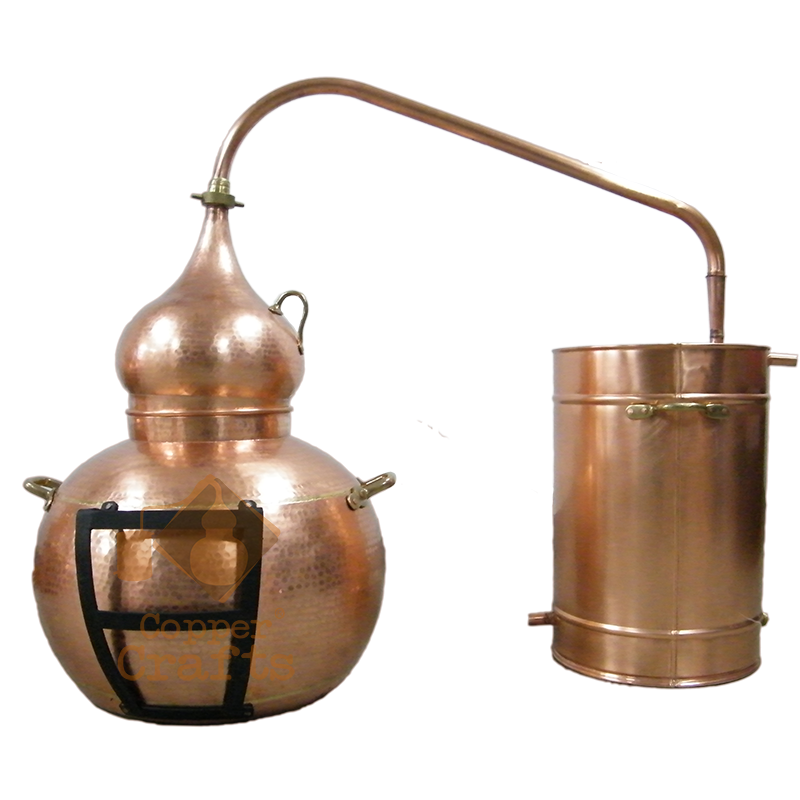 Alambic din cupru pentru tuica 100 l