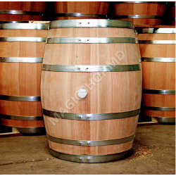 Butoi de vin pe suport 50 l (suport din lemn)