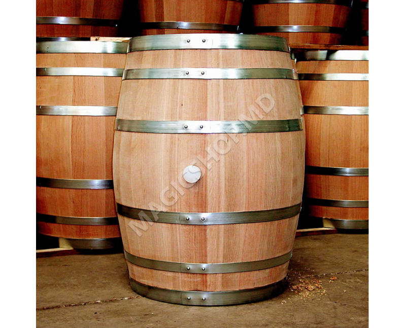 Butoi de vin pe suport 50 l (suport din lemn)