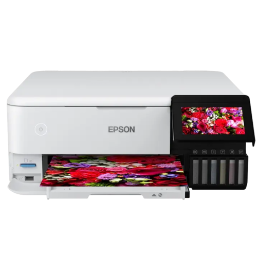 Multifunctional Inkjet Epson L8160, Alb