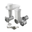 Robot de bucătarie multifuncțional Lund LUN67811