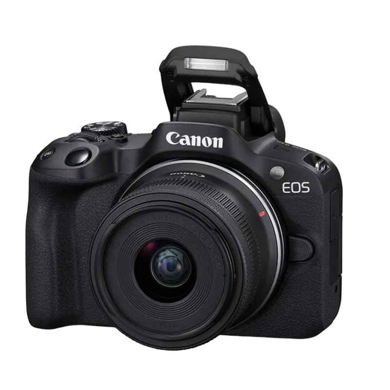 Aparat foto Canon EOS EOS R50 & RF-S 18-45mm