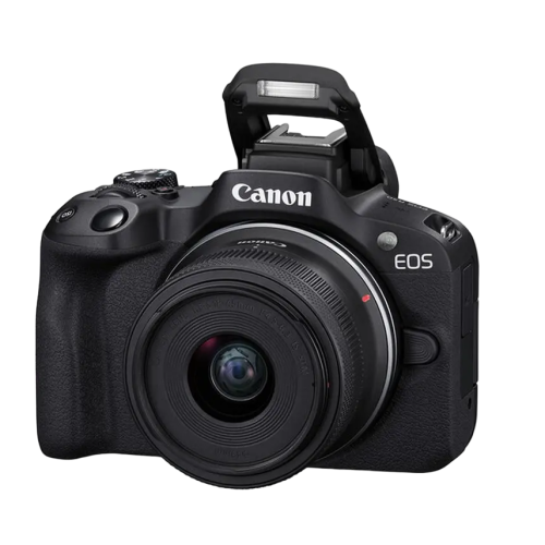 Aparat Foto Mirrorless Canon EOS R100 Black & RF-S 18-45mm f/4.5-6.3 IS STM KIT
