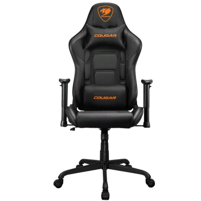 Scaun Gaming Cougar ARMOR ELITE PVC Piele Negru | Portocaliu
