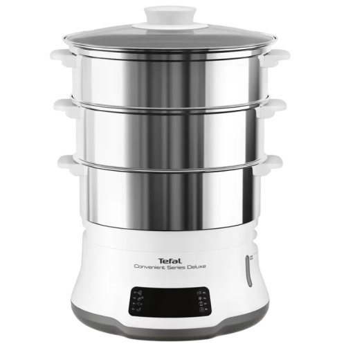 Aparat de gătit cu aburi Tefal VC502D10, Alb