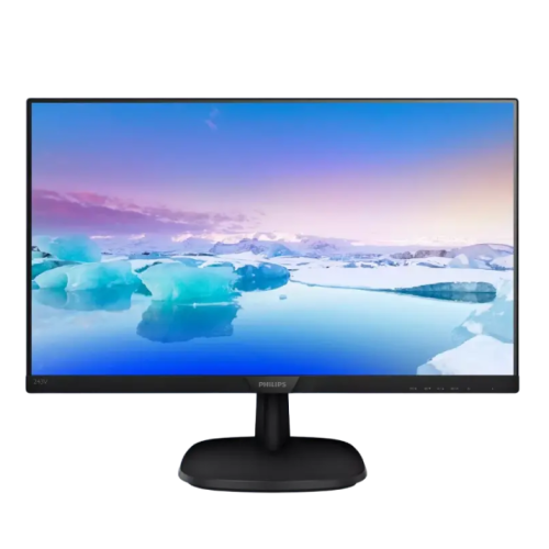 Monitor Philips 2243V7QJABF, IPS 1920x1080 FHD, Negru