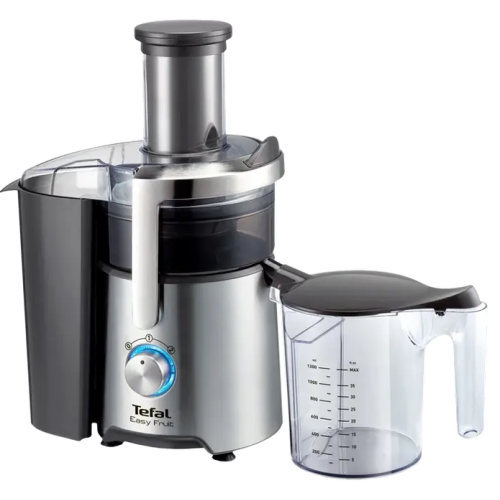 Storcător de fructe și legume Tefal ZE610D38, Negru | Oțel inoxidabil