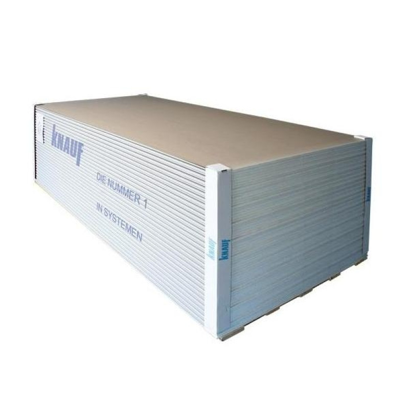 Placa Gips-carton KNAUF 1,2x2,5m x 9,5mm (78)