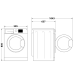 Mașina de spălat rufe Hotpoint-Ariston NLCD 948 BS A EU