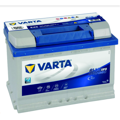 Acumulator АКБ VARTA 72 Ah EFB jap Blue Dyn. (N72)