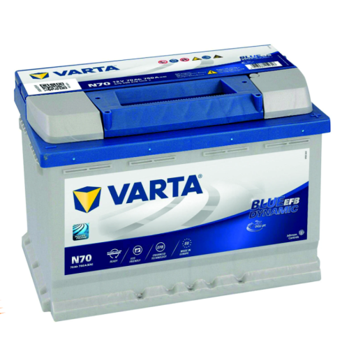 Acumulator АКБ VARTA 70 Ah EFB Prof DP