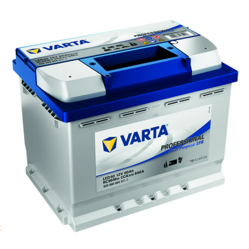 Acumulator АКБ VARTA 60 Ah EFB Prof DP