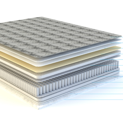 Saltea Salt Confort Pocket Spring 60x120x23 cm