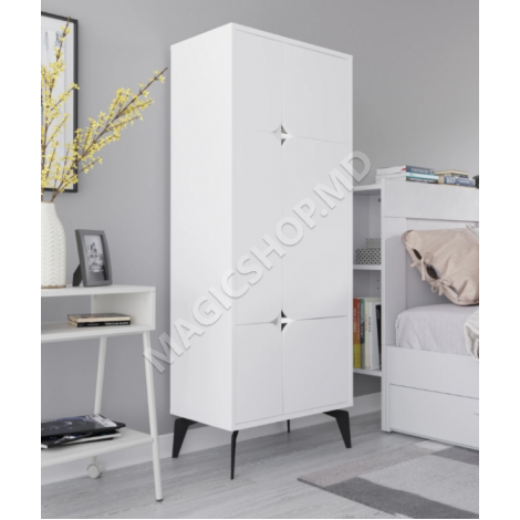 Шкаф SPARK 60 x 150 см, гнутый/белый