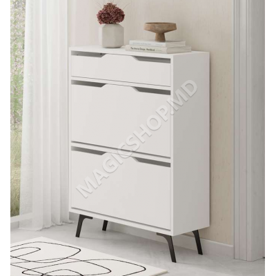 Полка для обуви ASTA 82 x 110 см, белая