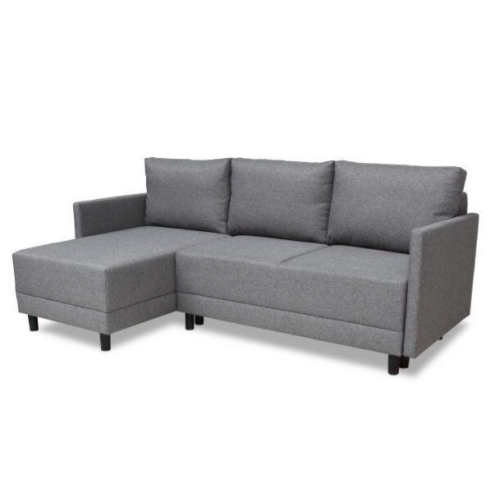 Canapea de colt Brus Gray/Gray Light