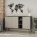 Comoda / Consola CLARA, white / dark
