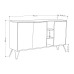 Comoda / Consola CLARA, white / dark