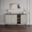 Comoda / Consola CLARA, antracit/ light mocha
