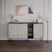 Comoda / Consola CLARA, antracit/ light mocha
