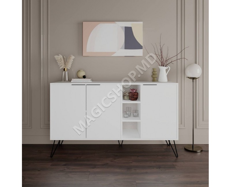 Тумба под TV / Консоль CLARA, CLARA, white / dark