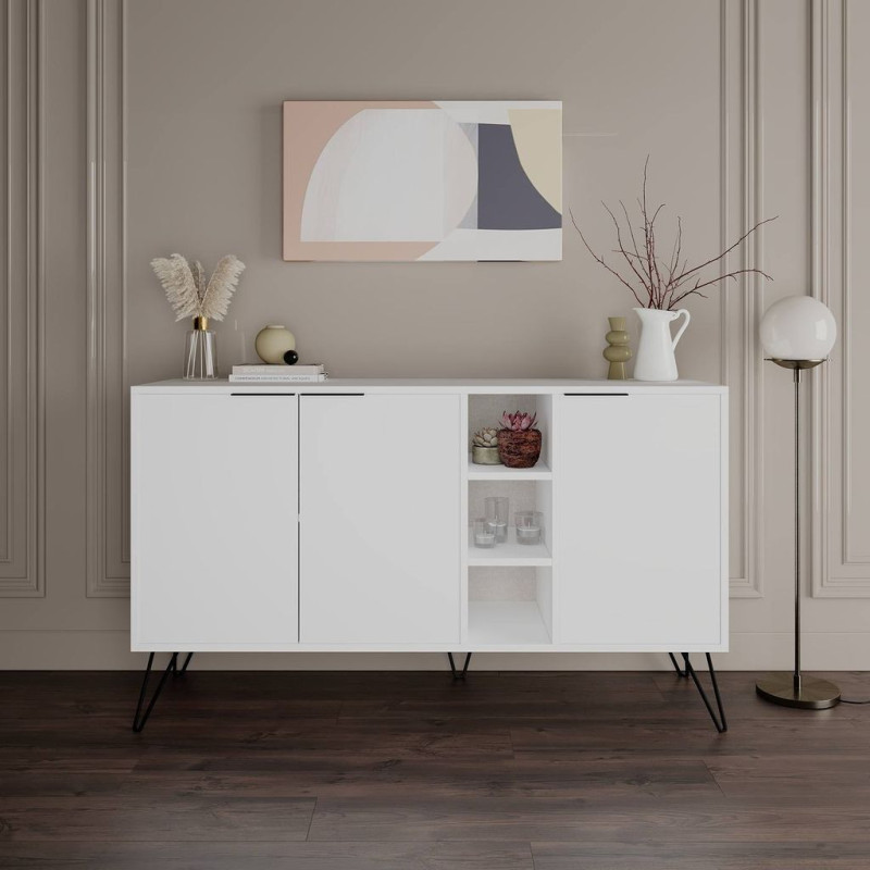 Comoda / Consola CLARA, white / dark