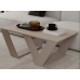 Masă de cafea PIPRA, white; oak; mocha