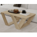 Masă de cafea PIPRA, white; oak; mocha