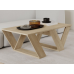 Masă de cafea PIPRA, white; oak; mocha