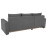 Canapea PRZEMEK IV LUX 3DL. Recbkmu Light Blue/Gray