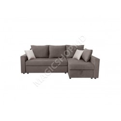 Canapea de colt BRW Przemek Lux 3DL/ Fancy 20 bej/maro
