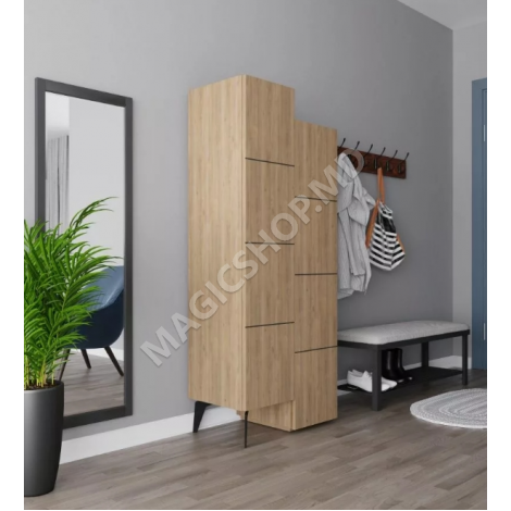 Шкаф STAIR 62 x 155 см, цвет дуб