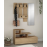 Mobilier antreu - Set pantofar cu oglindă și cuier VESTY