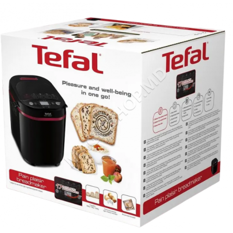 Mașină de pâine Tefal PF220838, Negru