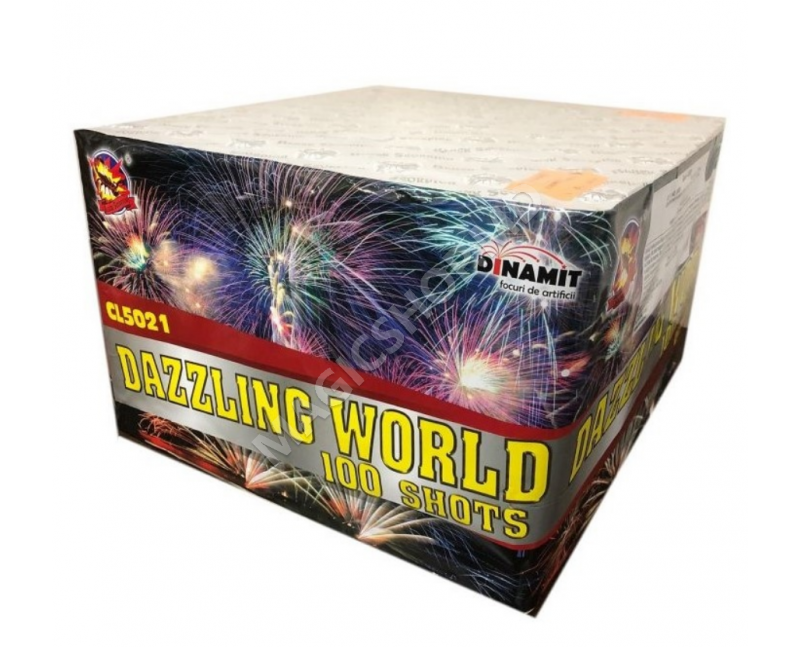 Baterie de artificii DMT Dazzling World CL5021